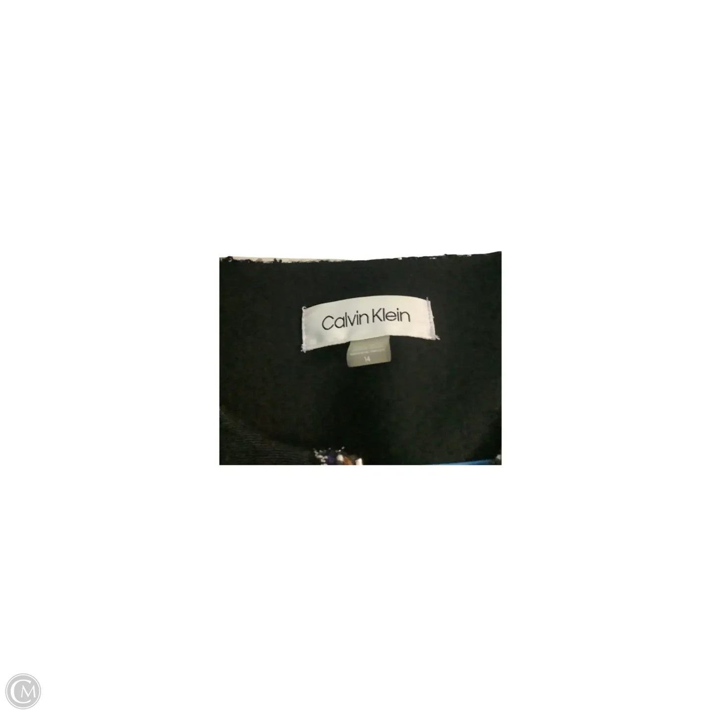Blazer By Calvin Klein In Black, Size: 14