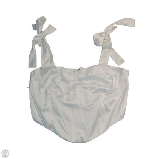 Top Sleeveless Basic By Fashion Nova In White, Size: 1x