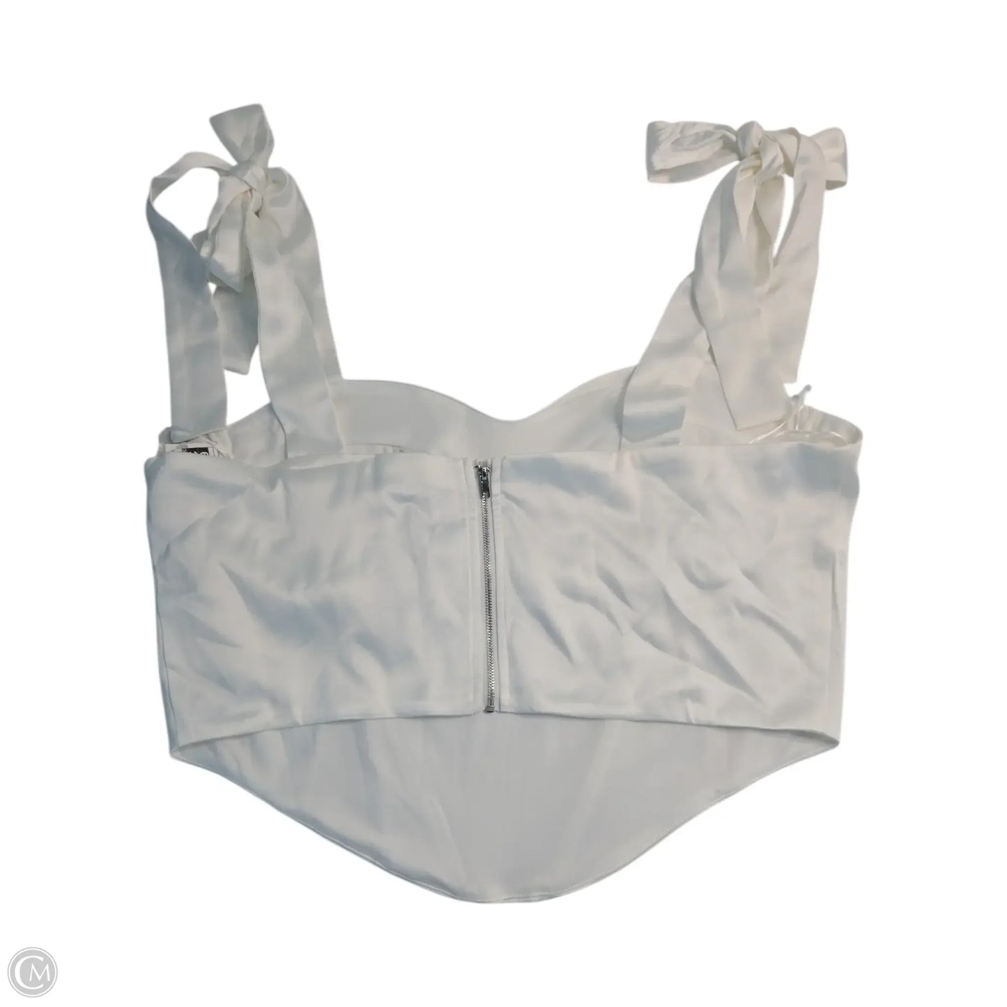 Top Sleeveless Basic By Fashion Nova In White, Size: 1x