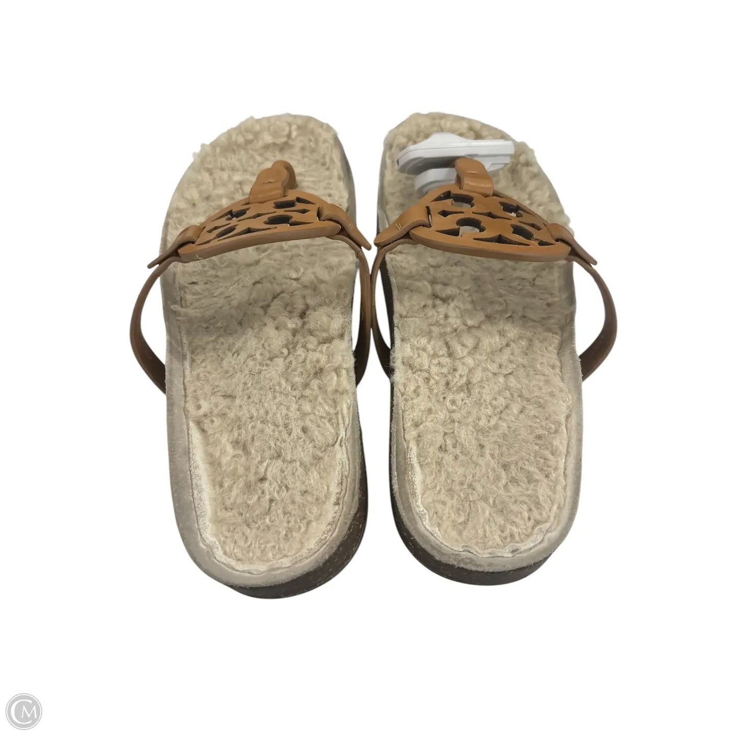 Sandals Designer By Tory Burch In Tan, Size: 9.5