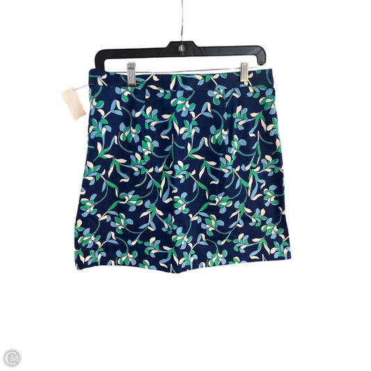 Skirt Midi By Draper James In Blue & Green, Size: 6