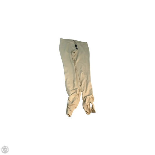 Pants Leggings By Fashion Nova In Cream, Size: 2x