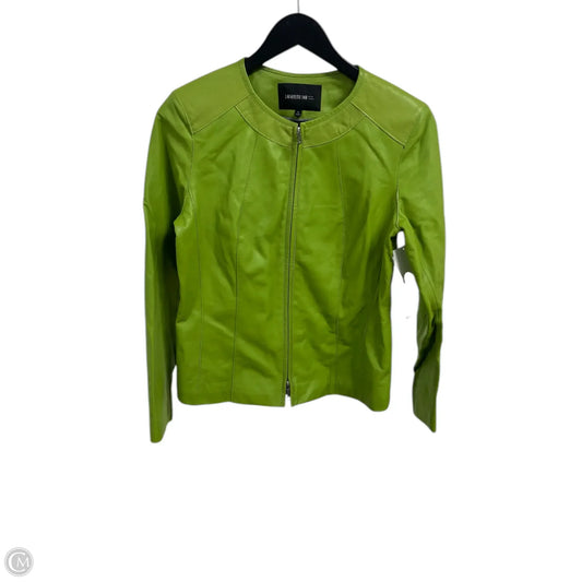 Jacket Designer By Lafayette 148 In Green, Size: 6