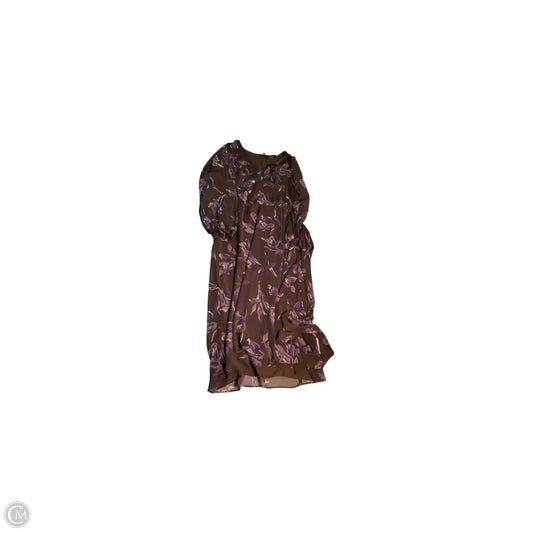 Dress Casual Maxi By Lauren By Ralph Lauren In Purple, Size: 18