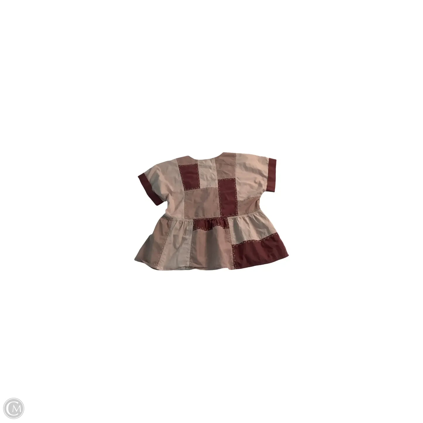 Top Short Sleeve Basic By Madewell In Pink, Size: 6