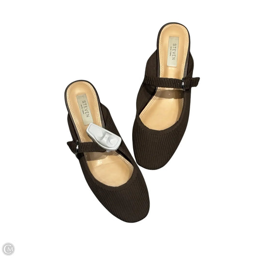Shoes Flats By Clothes Mentor In Brown, Size: 8