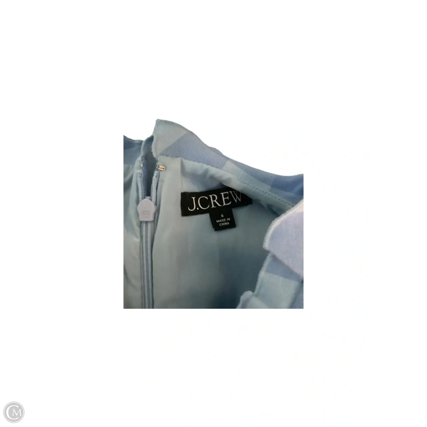 Dress Casual Midi By J. Crew In Blue, Size: 6
