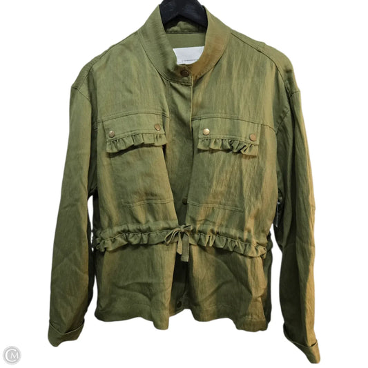 Jacket Other By Anthropologie In Green, Size: Xs