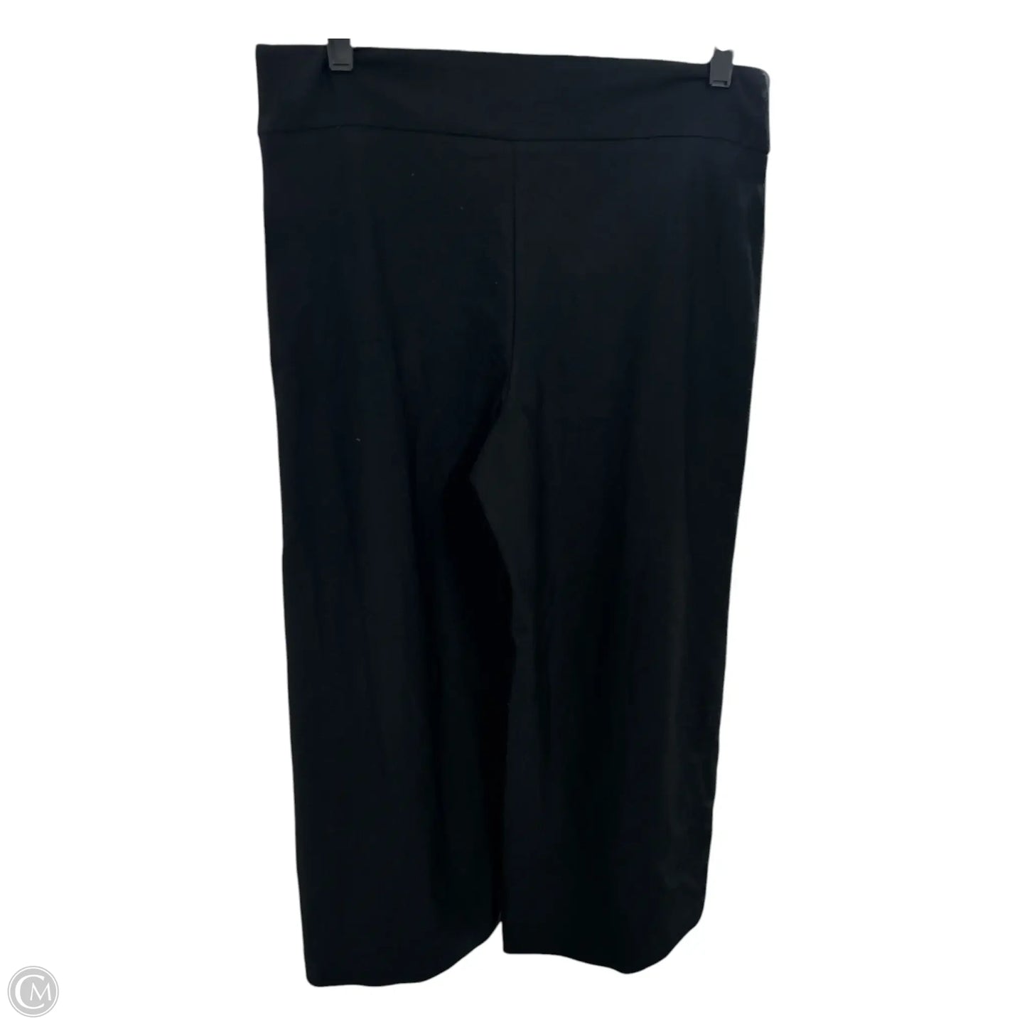 Pants Wide Leg By MARGARET M In Black, Size: L