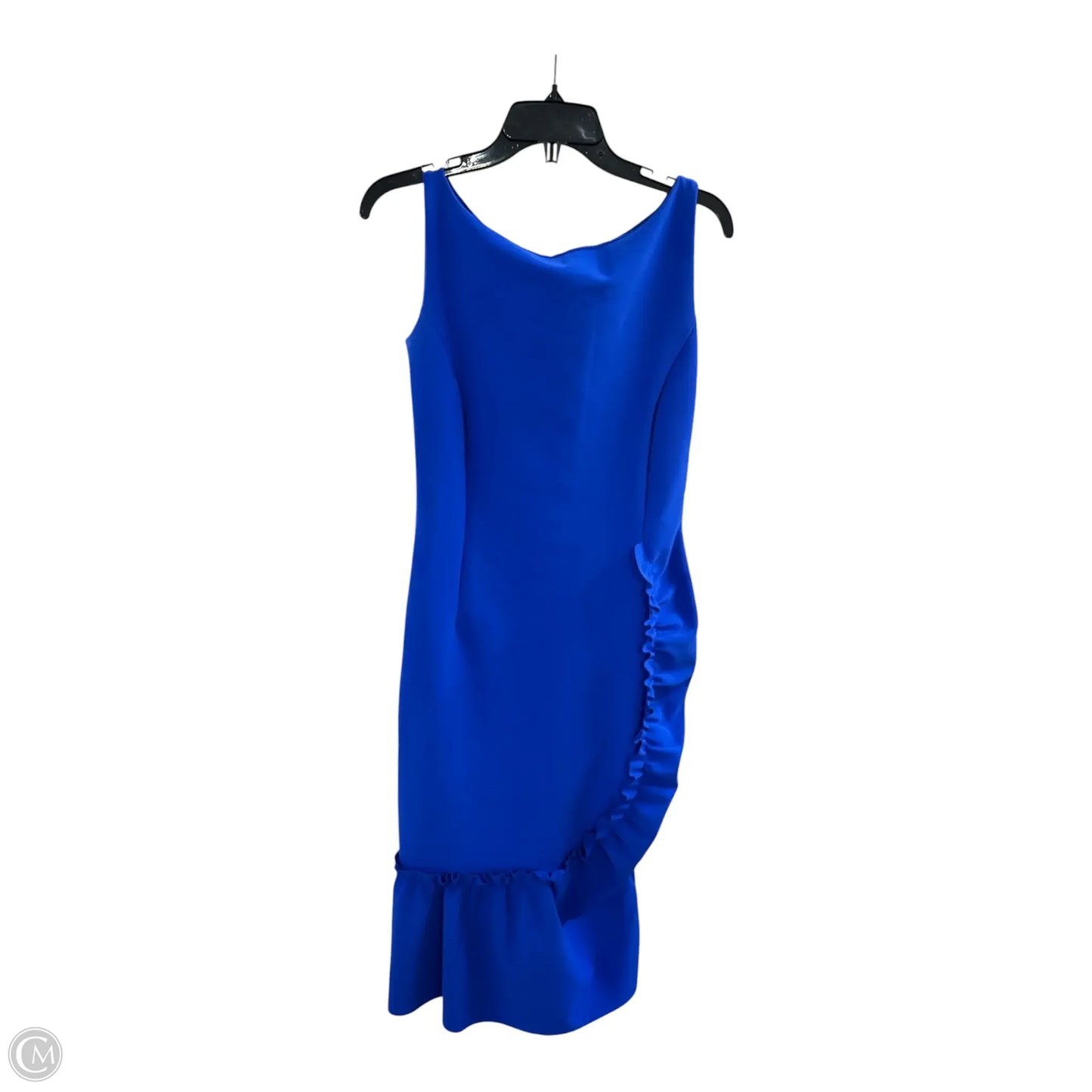 Dress Casual Midi By Clothes Mentor In Blue, Size: 10