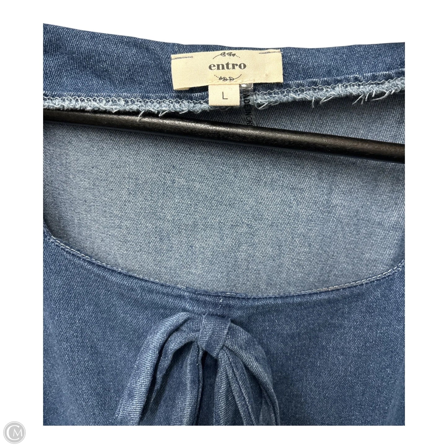 Dress Casual Midi By Entro In Blue, Size: L