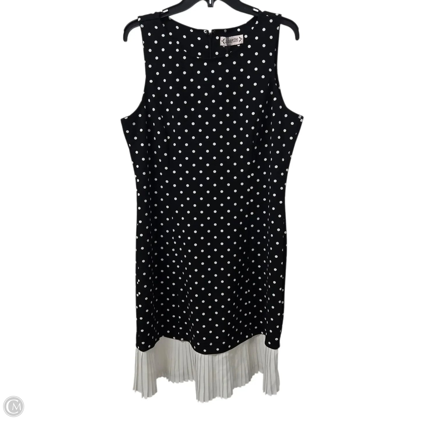 Dress Casual Midi By Nanette By Nanette Lepore In Polkadot Pattern, Size: M
