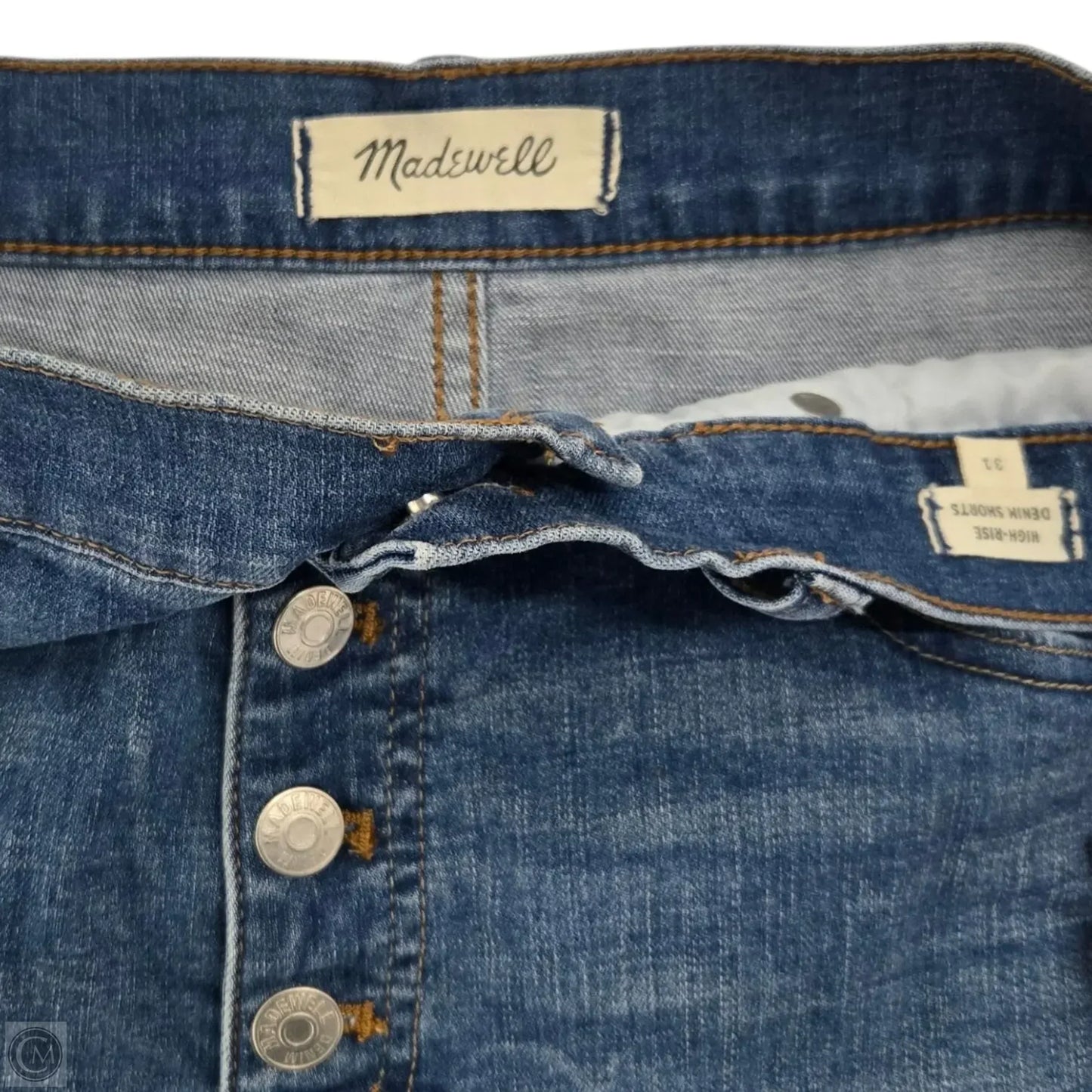 Shorts By Madewell In Blue, Size: 12