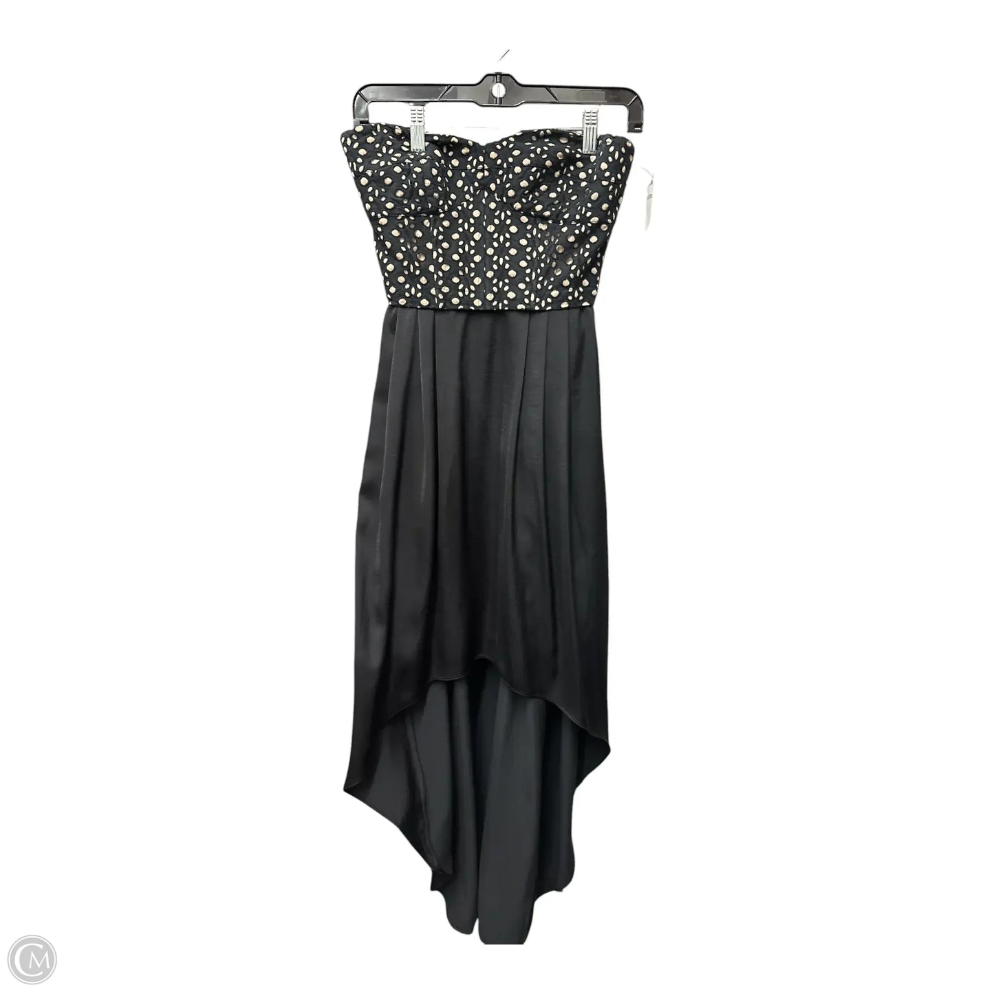 Dress Casual Midi By Bcbgmaxazria In Black, Size: 6