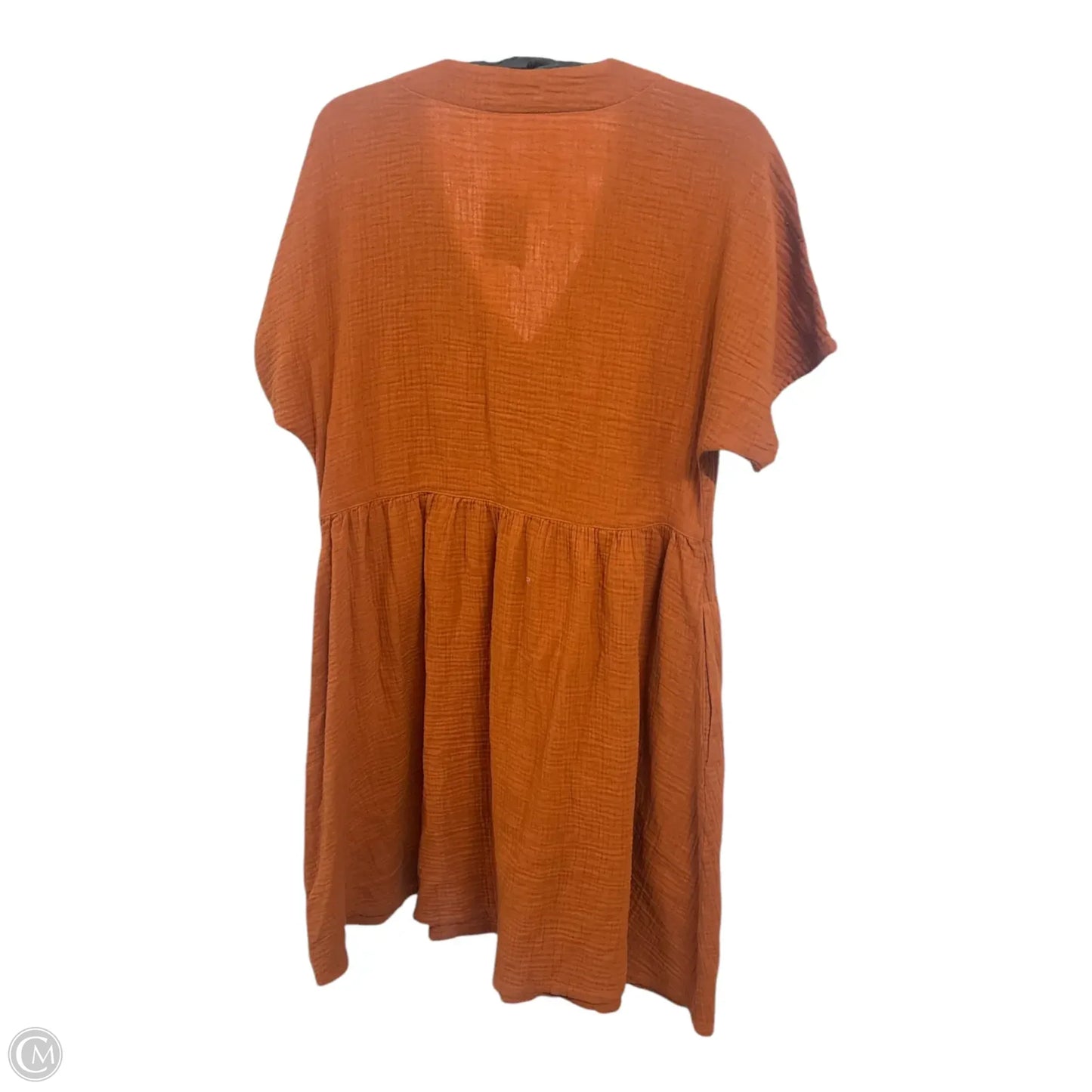 Dress Casual Maxi By Madewell In Orange, Size: M