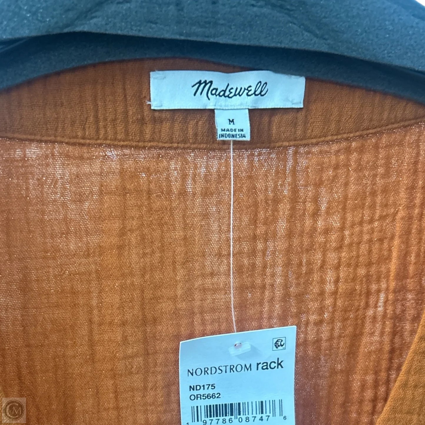 Dress Casual Maxi By Madewell In Orange, Size: M