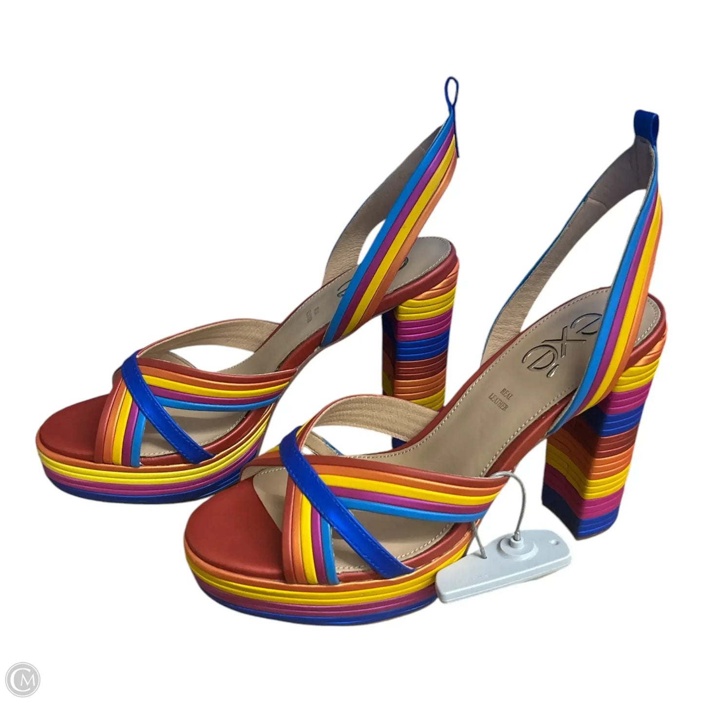 Shoes Heels Stiletto By Clothes Mentor In Multi-colored