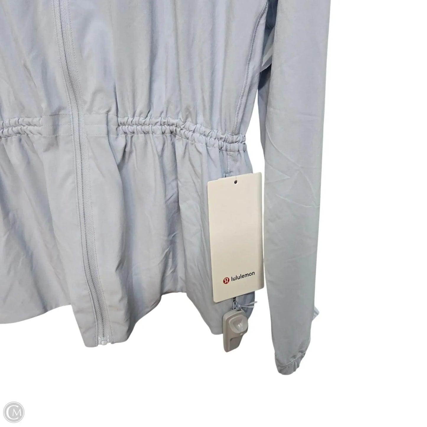 Athletic Jacket By Lululemon In Blue, Size: Xl