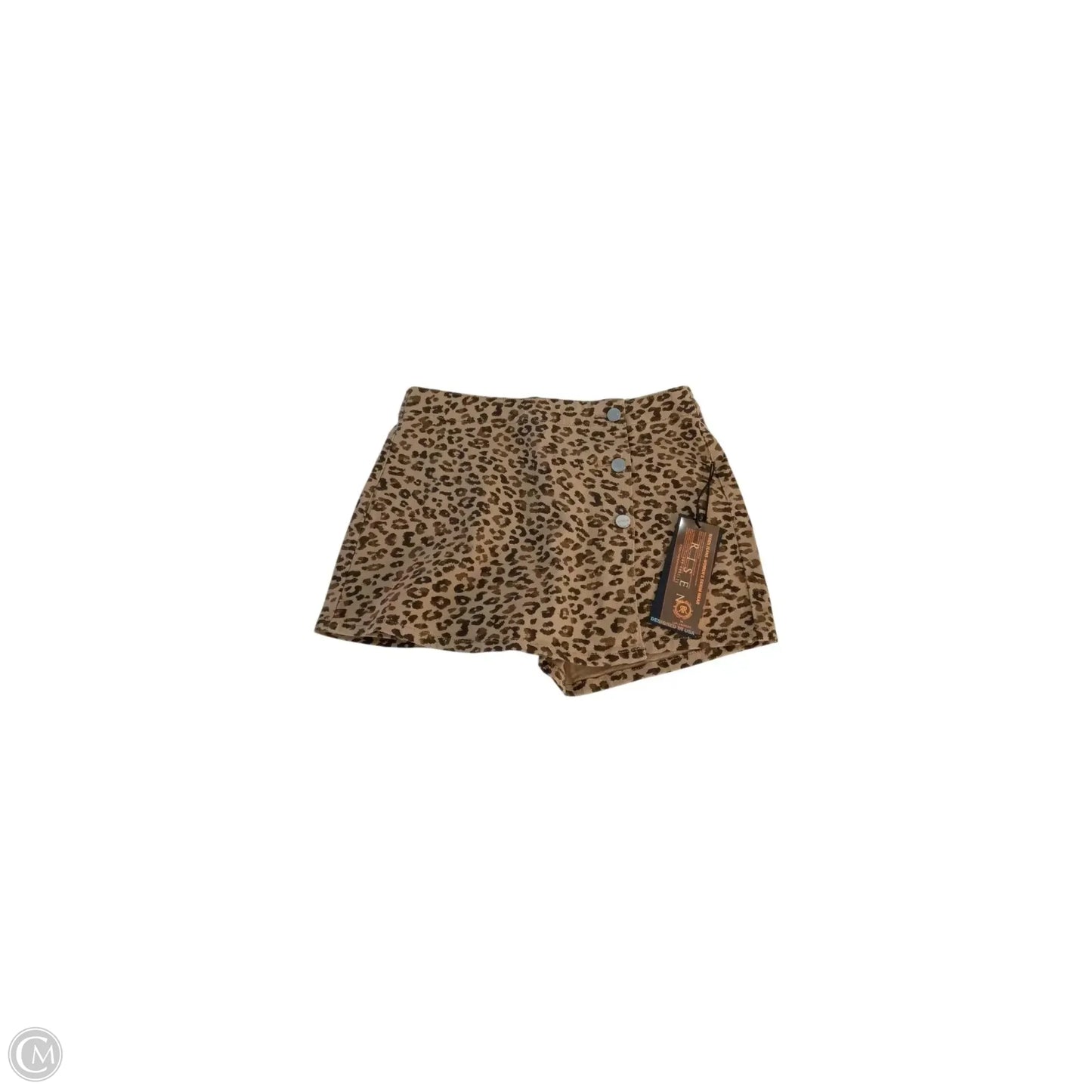 Skort By Risen In Animal Print, Size: M