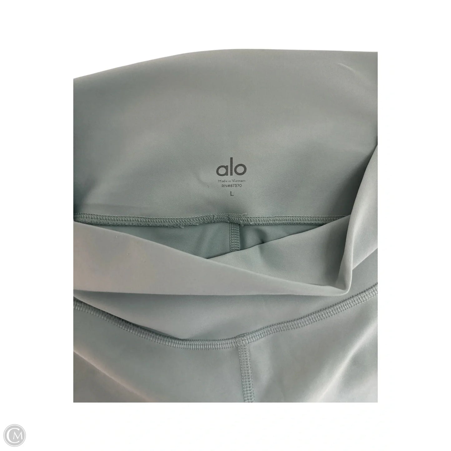 Athletic Leggings Capris By Alo In Blue, Size: L