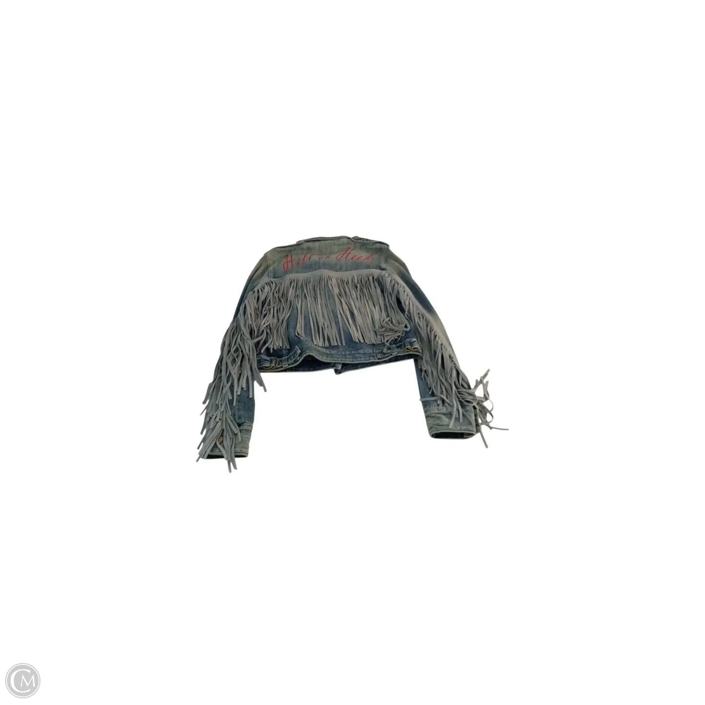 Jacket Denim By Mcguire  In Blue, Size: S