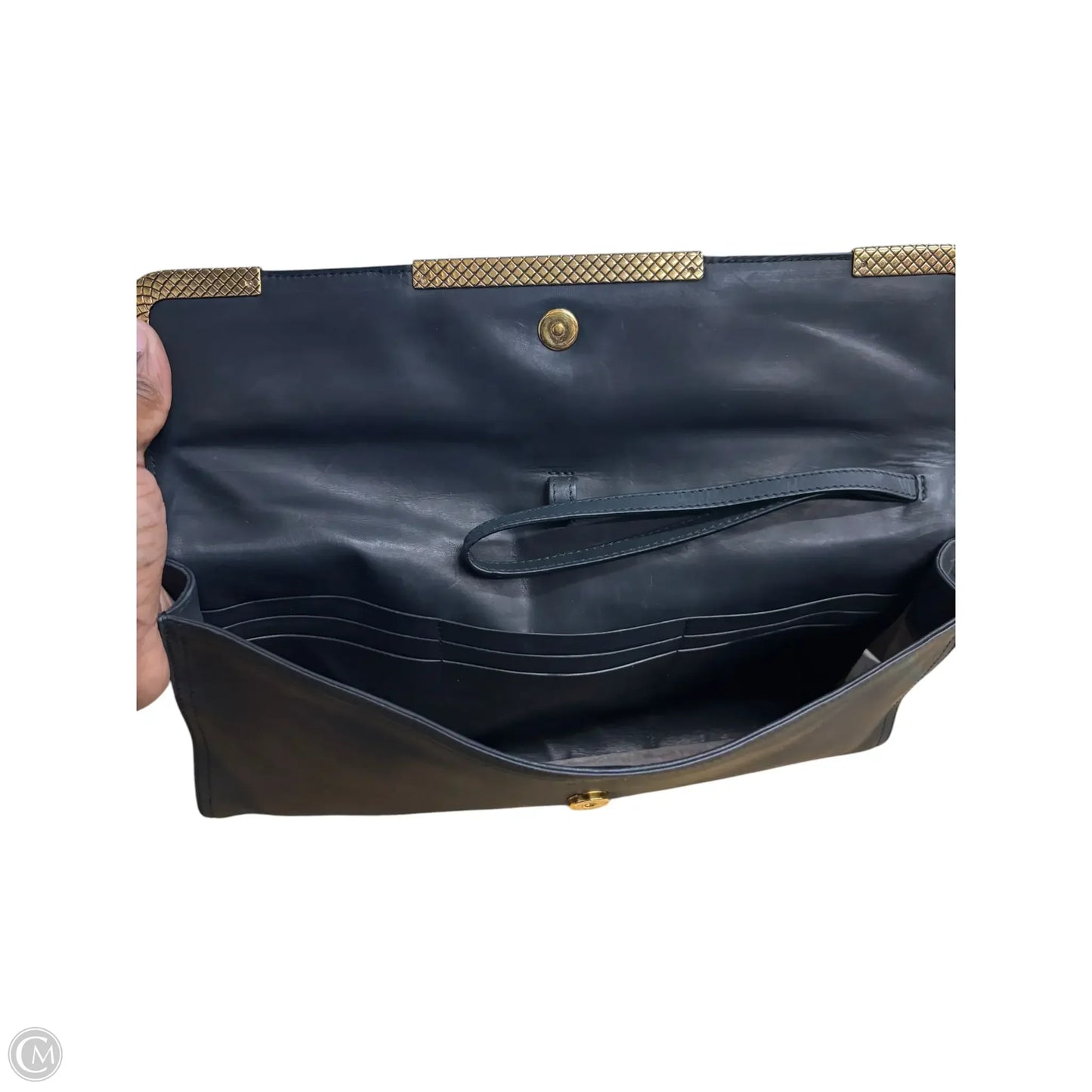 Clutch Luxury Designer By Bottega Veneta, Size: Large