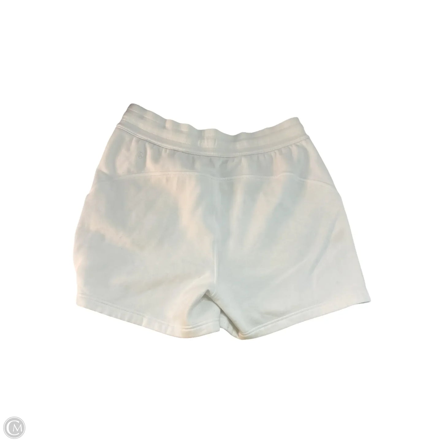 Athletic Shorts By Lululemon In White, Size: 10