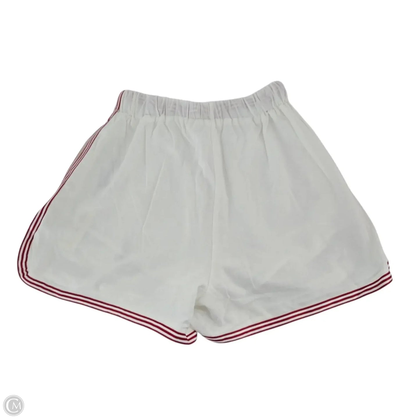 Shorts By Commense In Red & White, Size: S