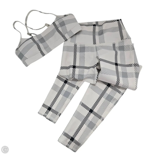 Athletic Pants 2pc By Alo In White, Size: Xs