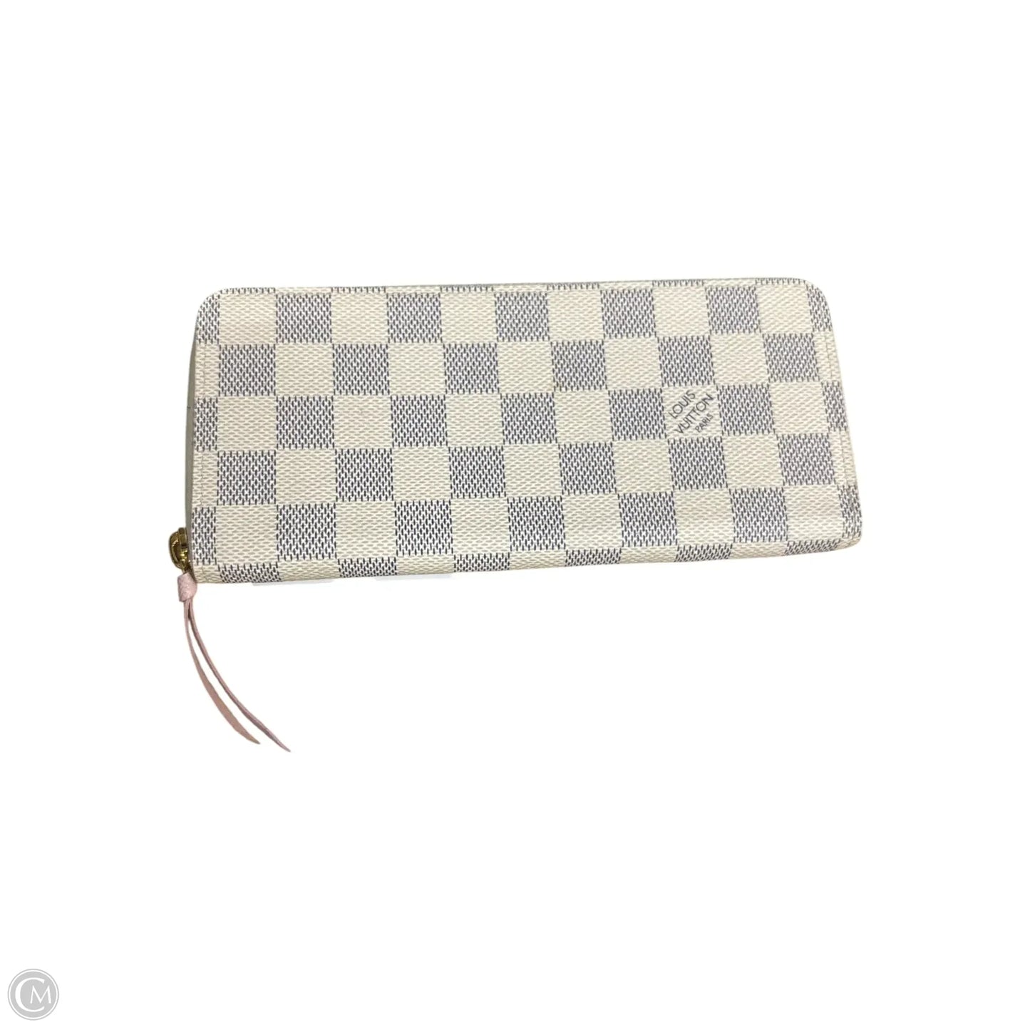 Wallet Luxury Designer By Louis Vuitton, Size: Large Damier Azur Wallet
