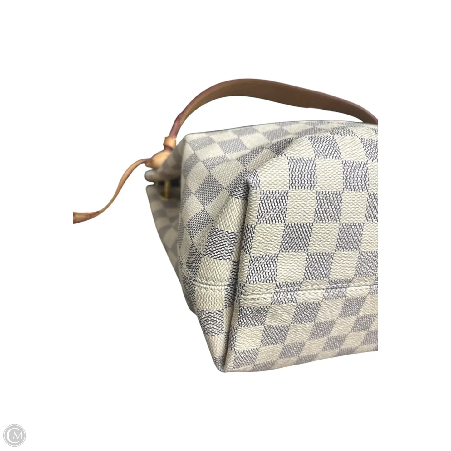Handbag Luxury Designer By Louis Vuitton, Size: Medium Damier Azur Graceful PM Rose Ballerine