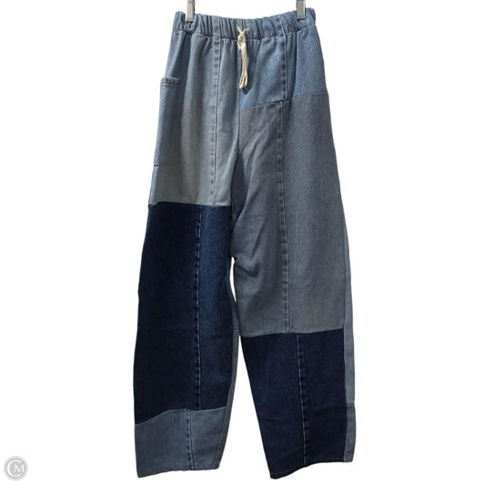 Jeans Wide Leg By Parke In Blue, Size: Xs