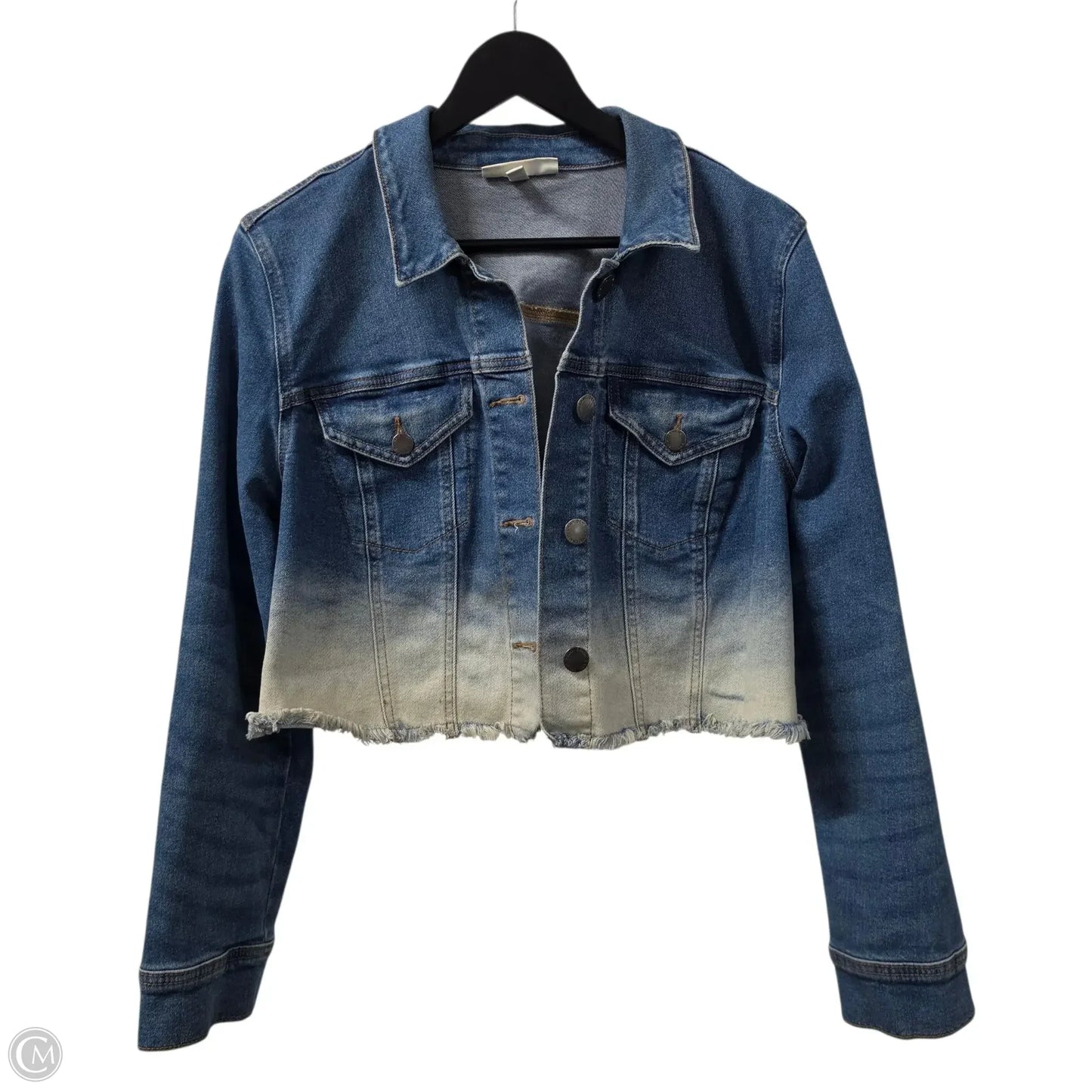 Jacket Denim By Lane Bryant In Blue, Size: 18