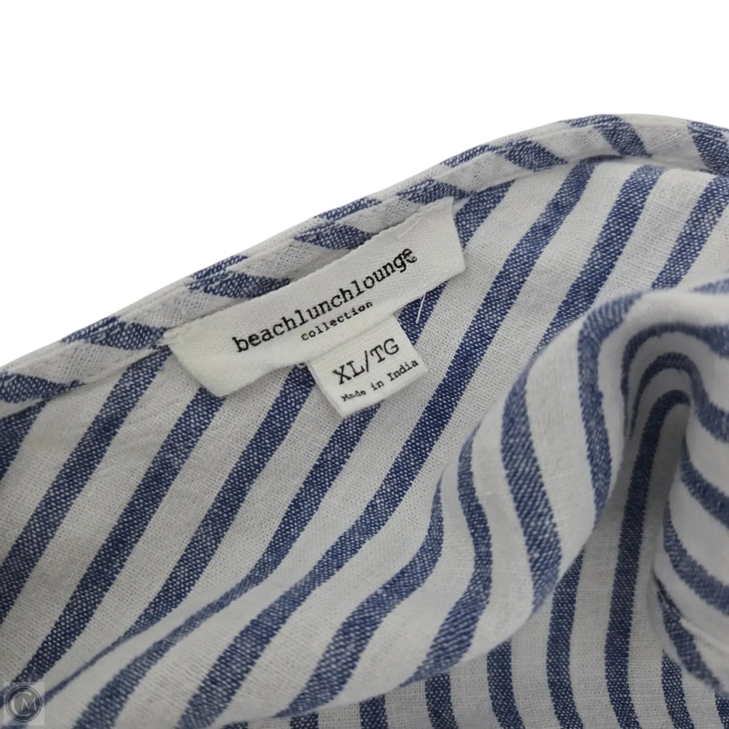 Jumpsuit By Beachlunchlounge In Blue & White, Size: Xl