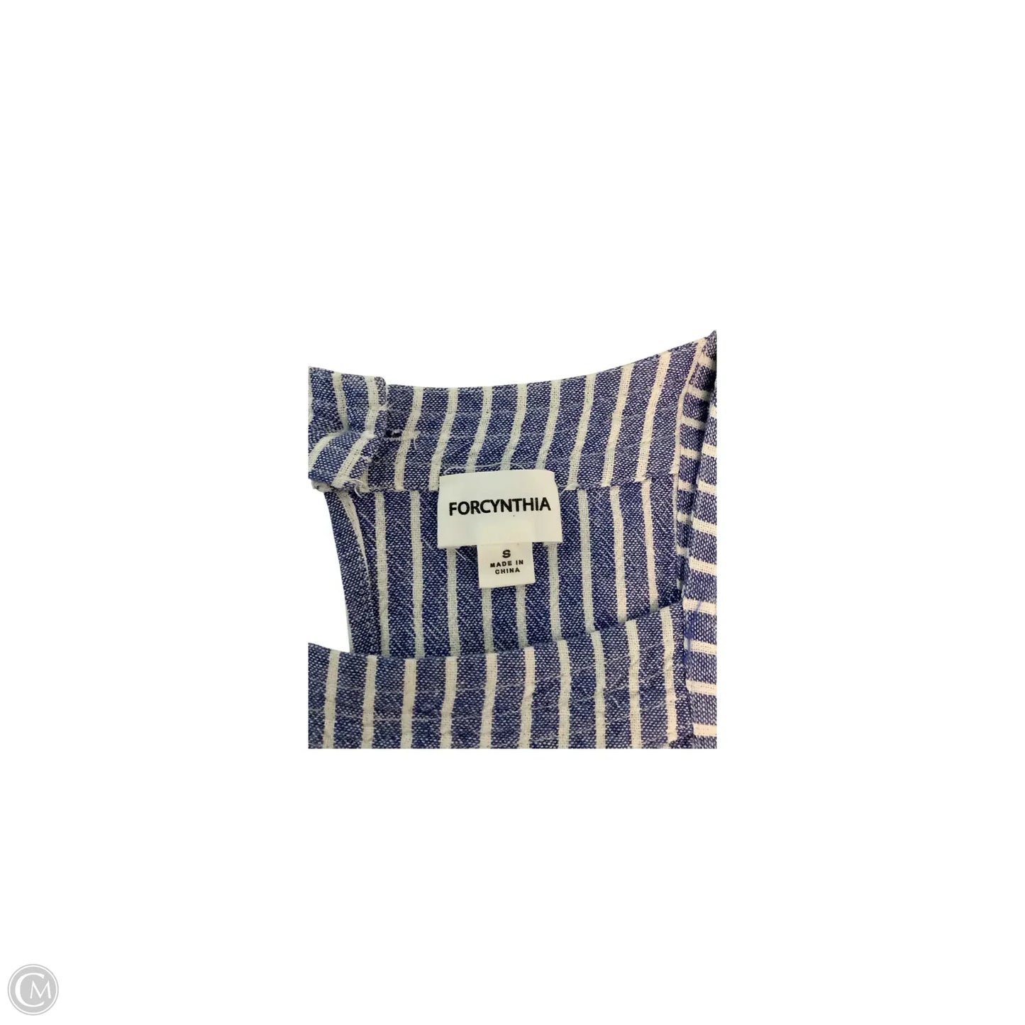 Tunic Sleeveless By For Cynthia In Blue, Size: S