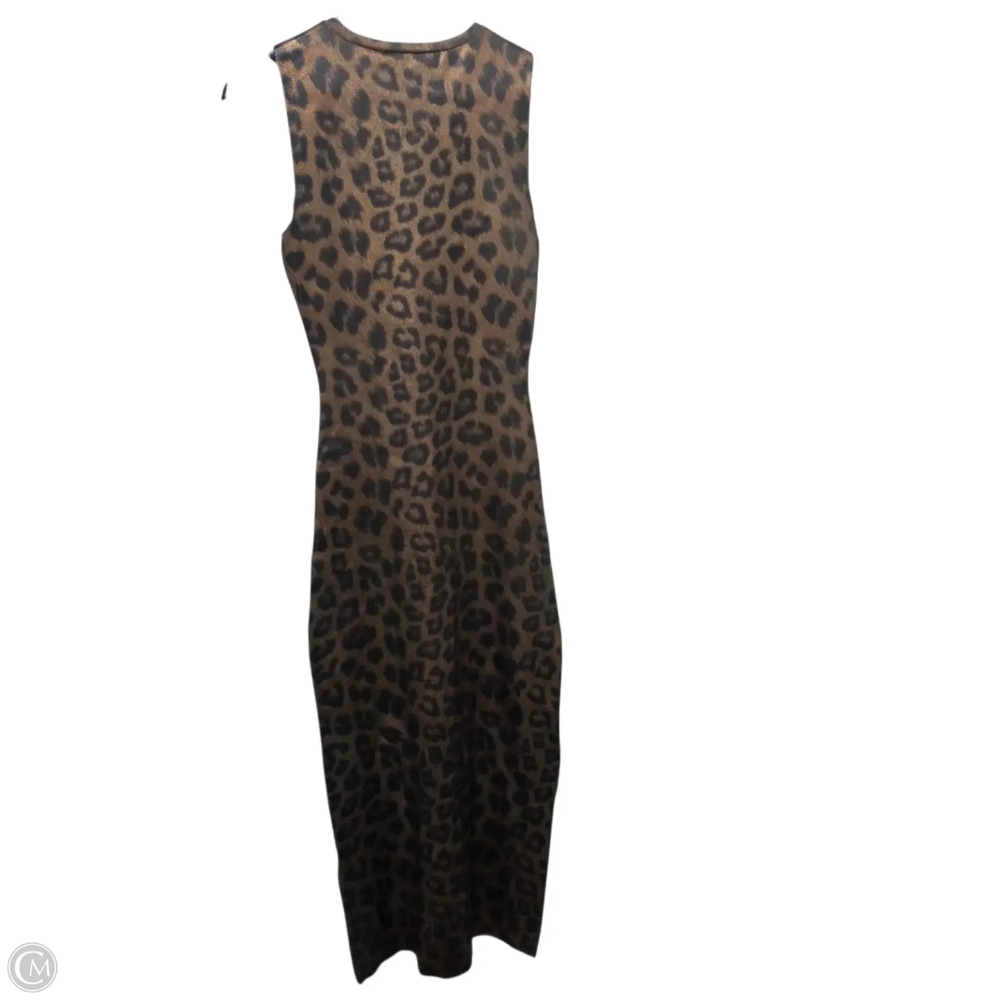 Dress Casual Maxi By Zara In Animal Print, Size: S