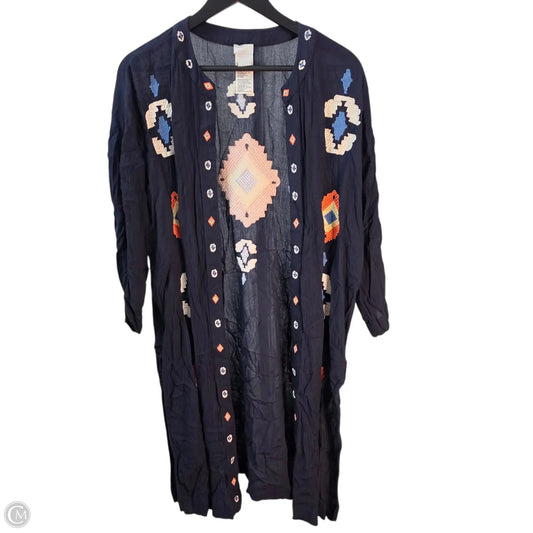 Cardigan By Chicos In Blue, Size: Xs