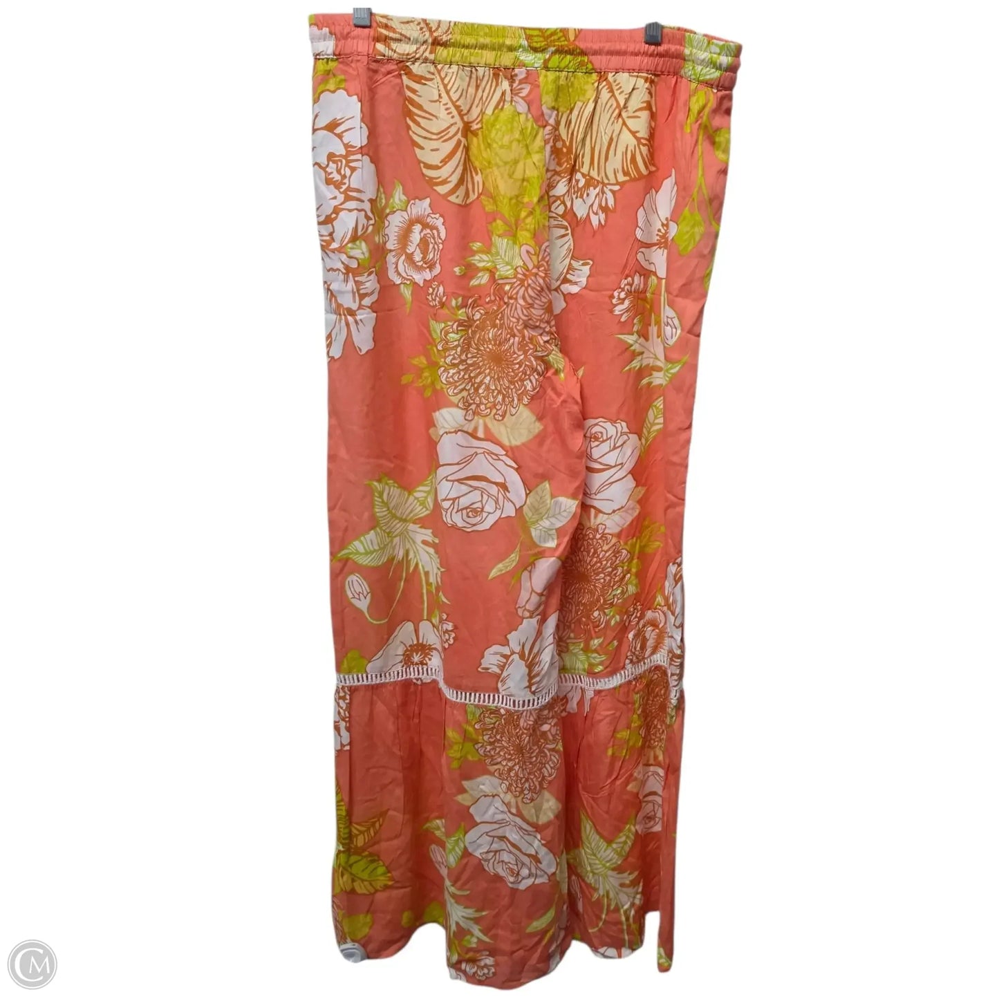 Pants Wide Leg By Clothes Mentor In Orange, Size: Xl