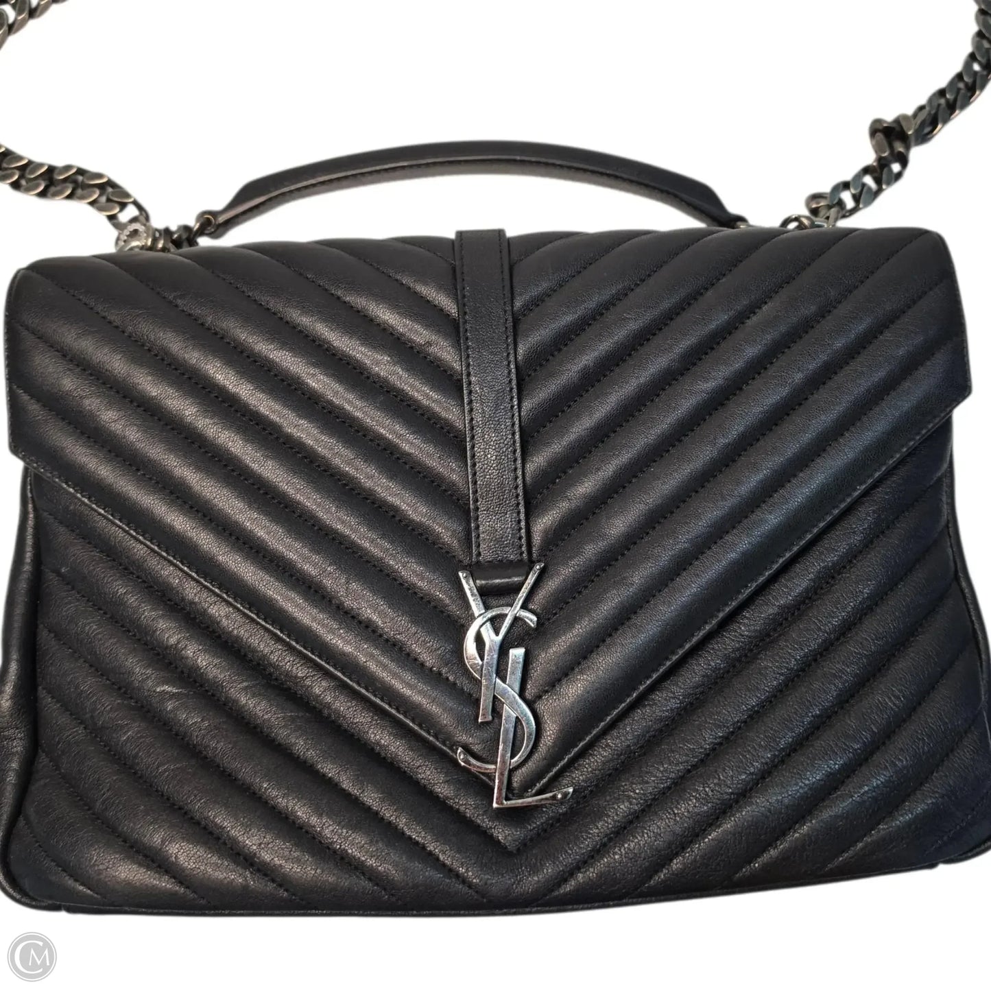 Handbag Luxury Designer By Yves Saint Laurent, Size: Medium