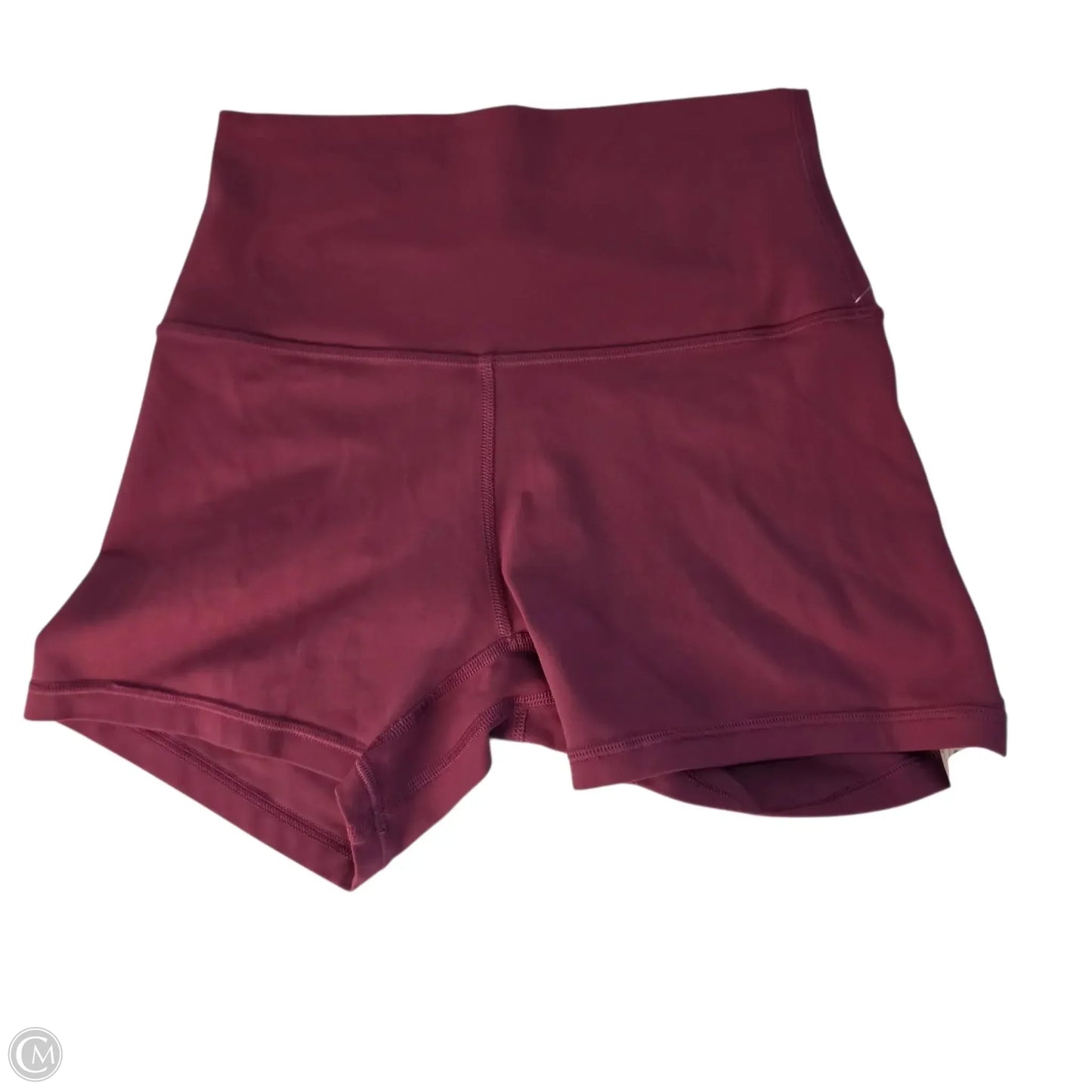 Athletic Shorts By Lululemon In Pink, Size: 4