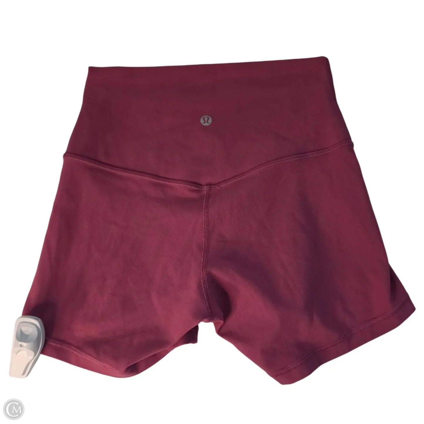 Athletic Shorts By Lululemon In Pink, Size: 4