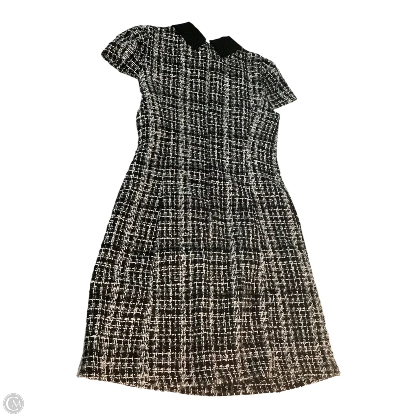 Dress Casual Midi By Julia Jordan In Black & White, Size: 10