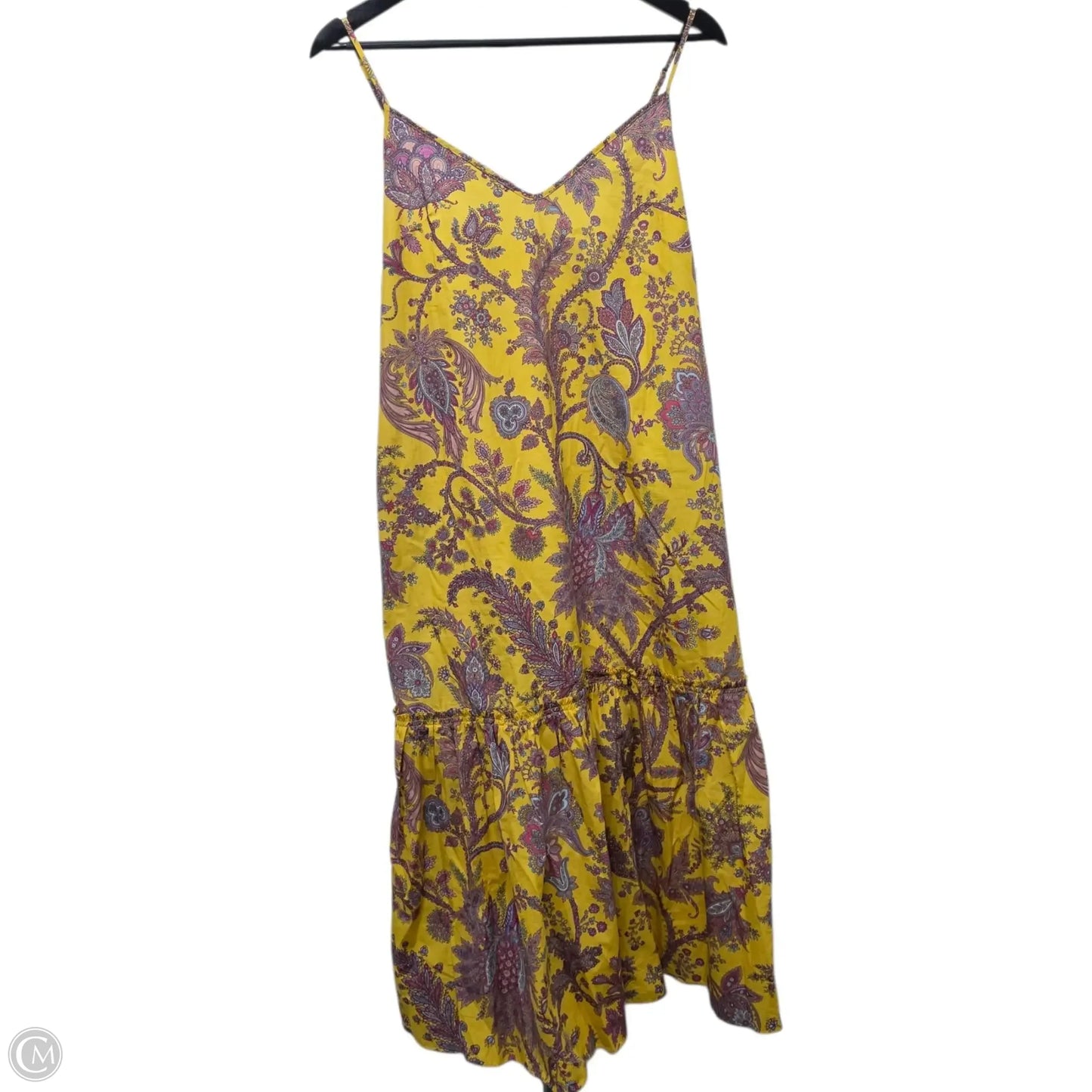 Dress Casual Midi By J. Crew In Yellow, Size: Xs