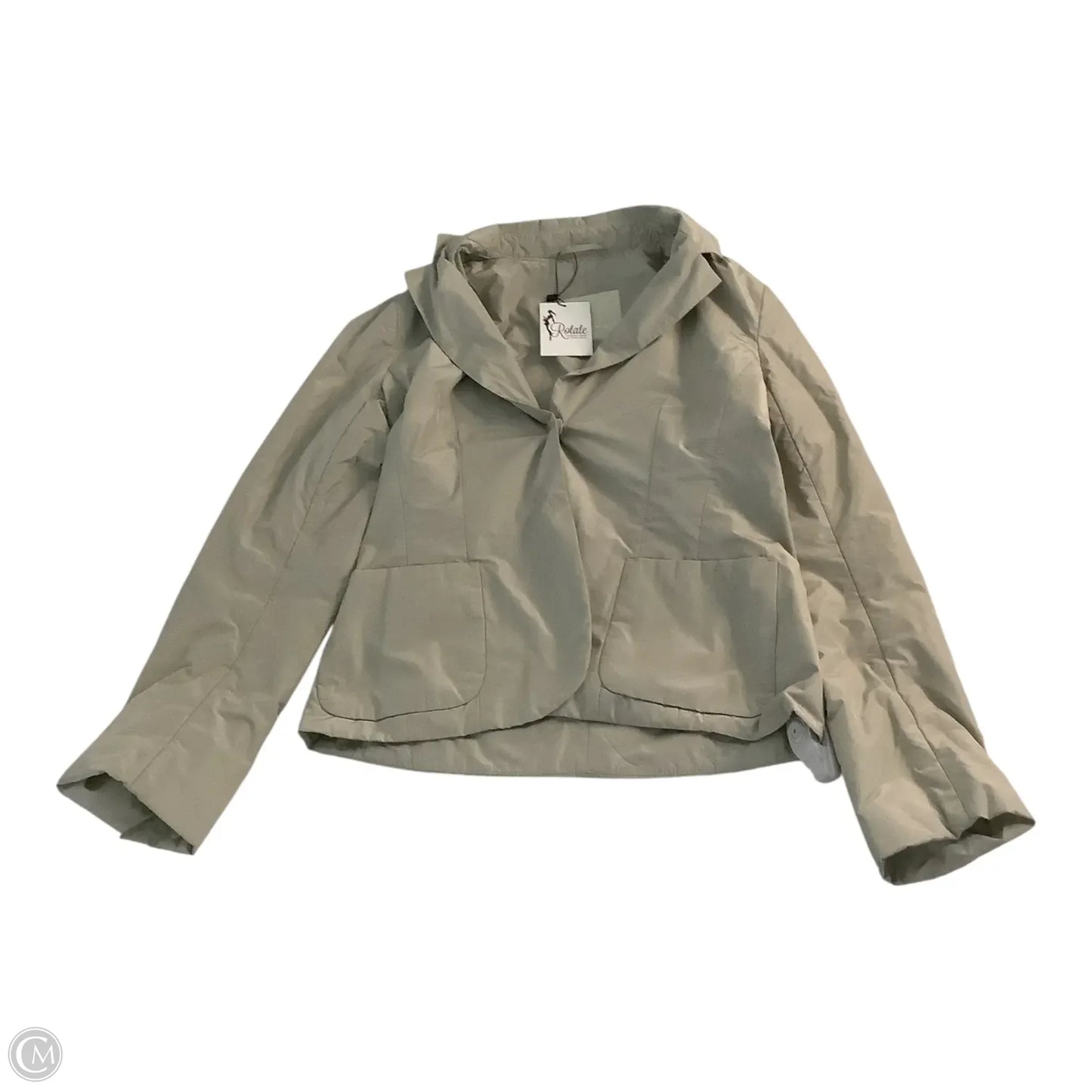 Blazer Designer By Max Mara In Tan, Size: 2
