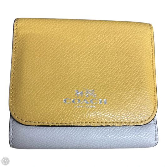 Wallet Designer By Coach, Size: Small