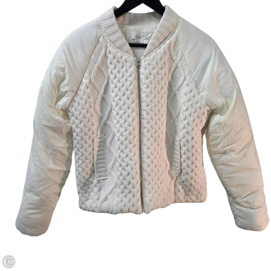 Jacket Other By Anthropologie In Cream, Size: S