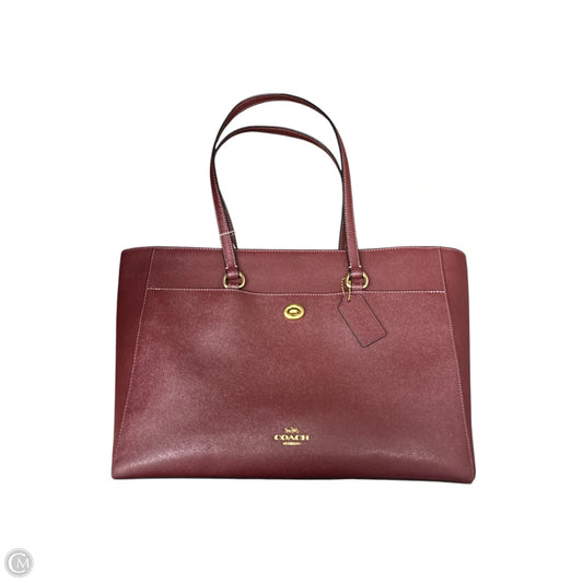 Handbag Designer By Coach, Size: Large