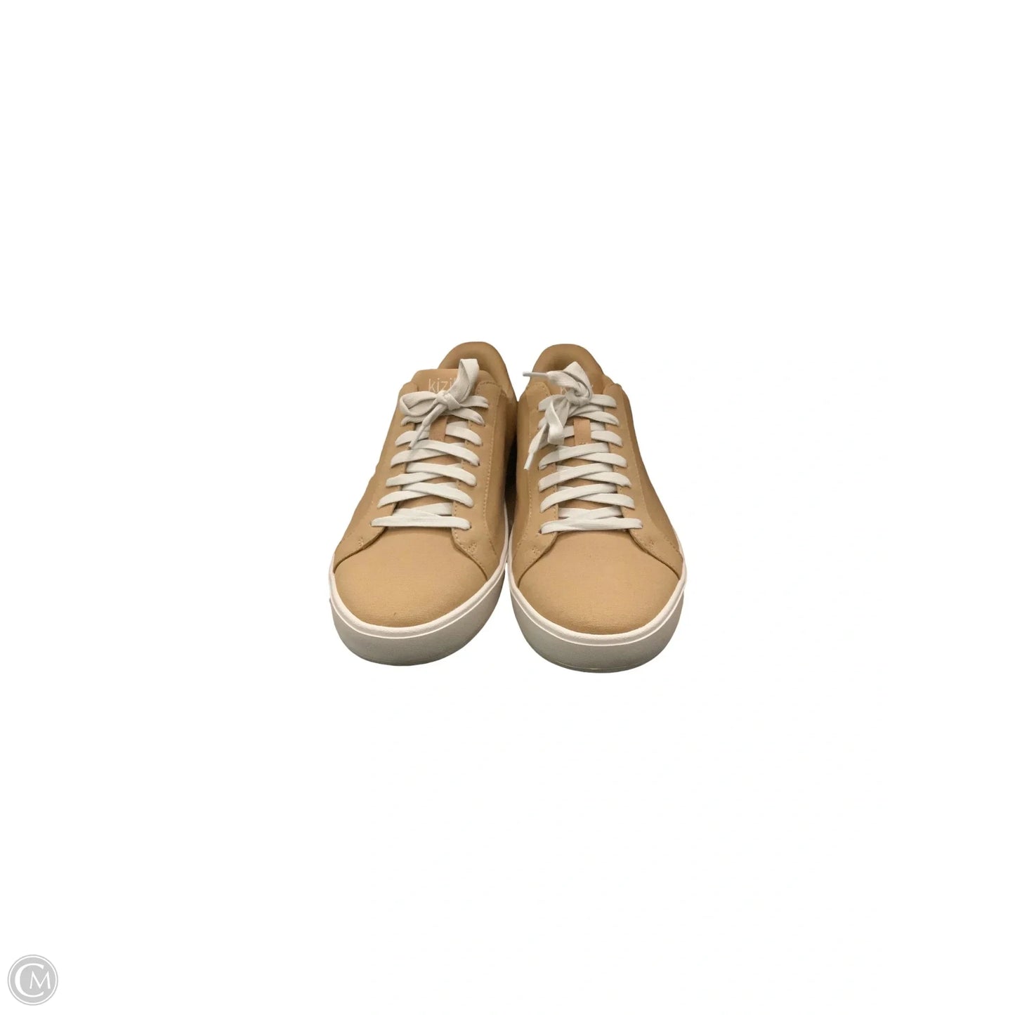 Shoes Sneakers By Clothes Mentor In Gold, Size: 9.5