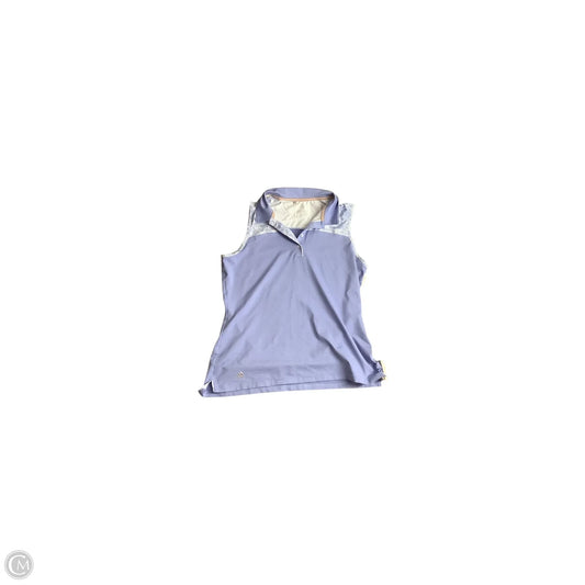 Athletic Tank Top By Adidas In Purple, Size: L