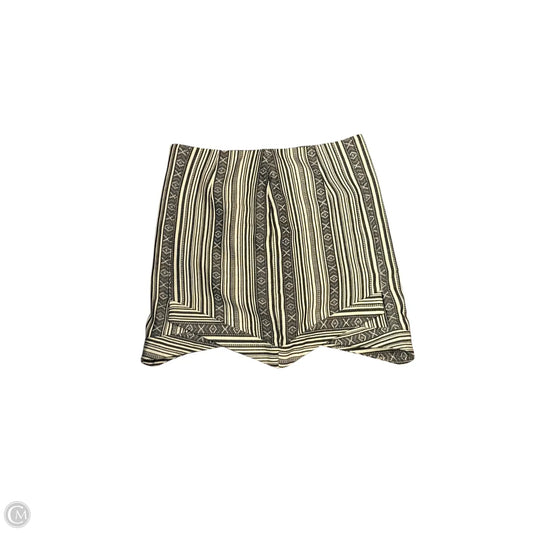 Skirt Mini & Short By Line & Dot In Striped Pattern, Size: S